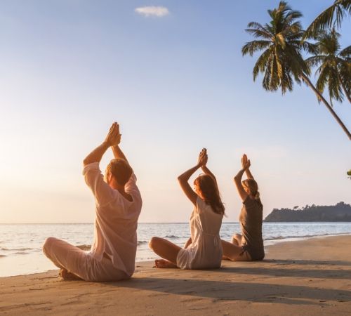 Yoga In Goa Beach